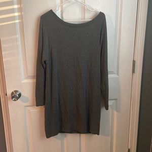 Grey Loft T-Shirt dress. Size M.